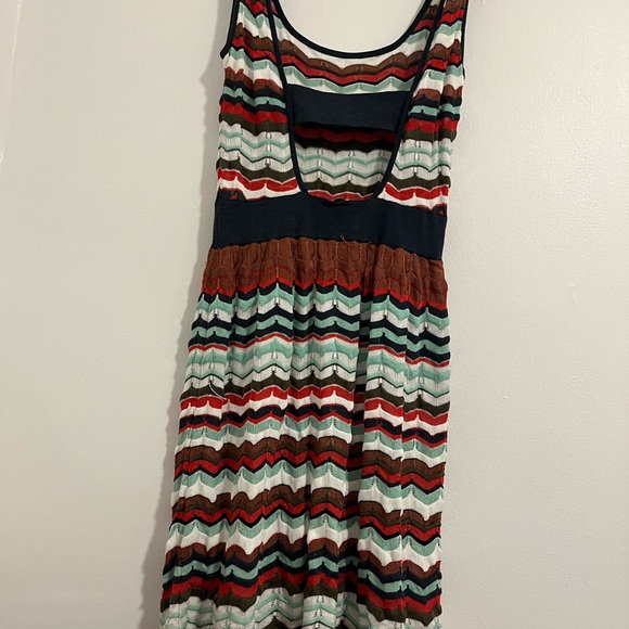 M by Missoni knit zigzag dress, size 8. - Picture 3 of 5